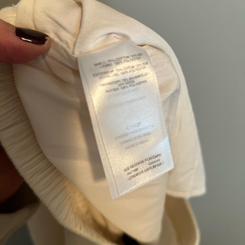 J. Crew Elegant White Women's Skirt - Picture 4 of 7